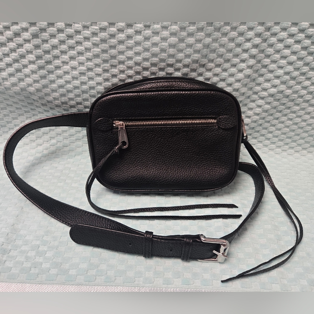 Rebecca Minkoff Black Leather Belt Bag